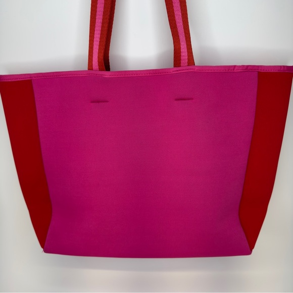 Summersalt Tote Neoprene Bag Pink Beach Bag Pool Bag Summer - Picture 11 of 12